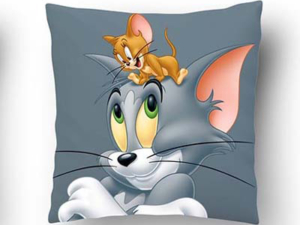 UKRASNI JASTUK TOM&JERRY SIVI