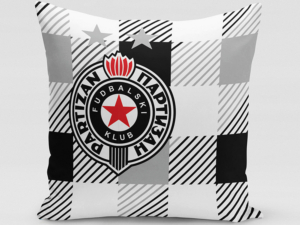 UKRASNI JASTUK PARTIZAN KARO 40X40