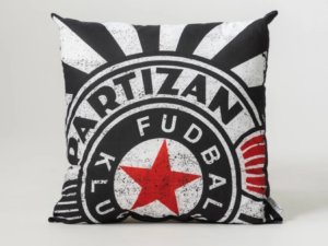 UKRASNI JASTUK PARTIZAN 40X40